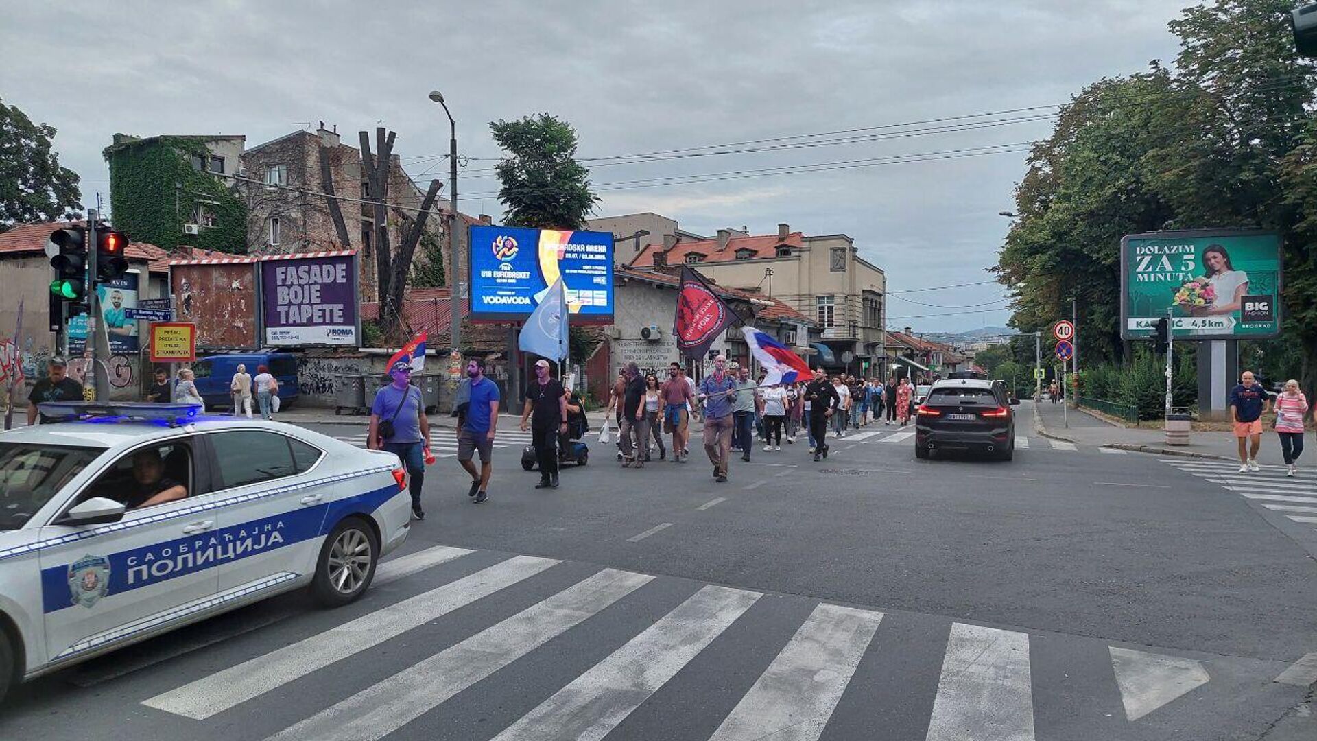 протест у Београду - Sputnik Србија, 1920, 29.07.2025