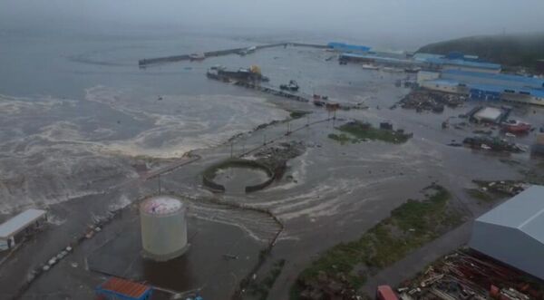 Фотографије последица земљотреса у Северо-Курилску које је објавила камчатска филијала Јединствене геофизичке службе Руске академије наука. - Sputnik Србија