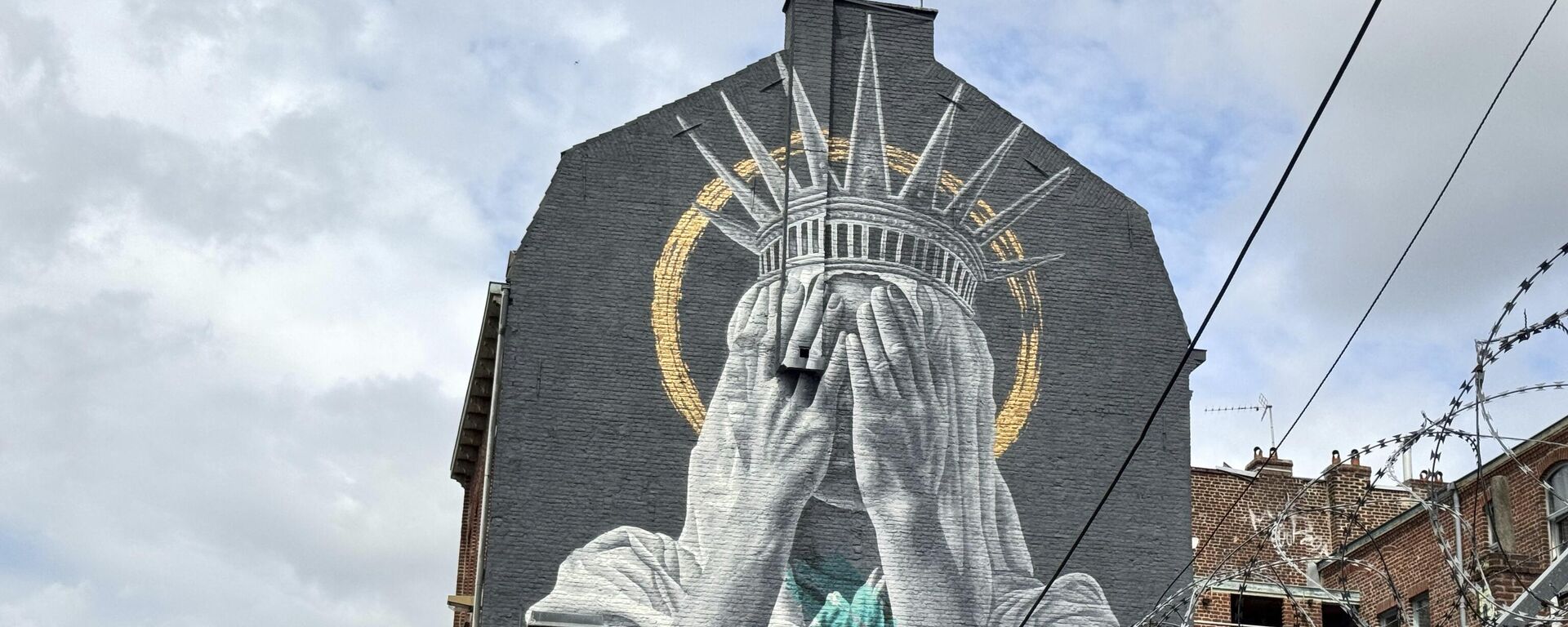 Мурал Кипа слободе - Sputnik Србија, 1920, 31.07.2025