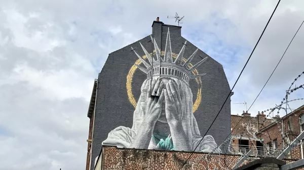 Mural Kipa slobode - Sputnik Srbija