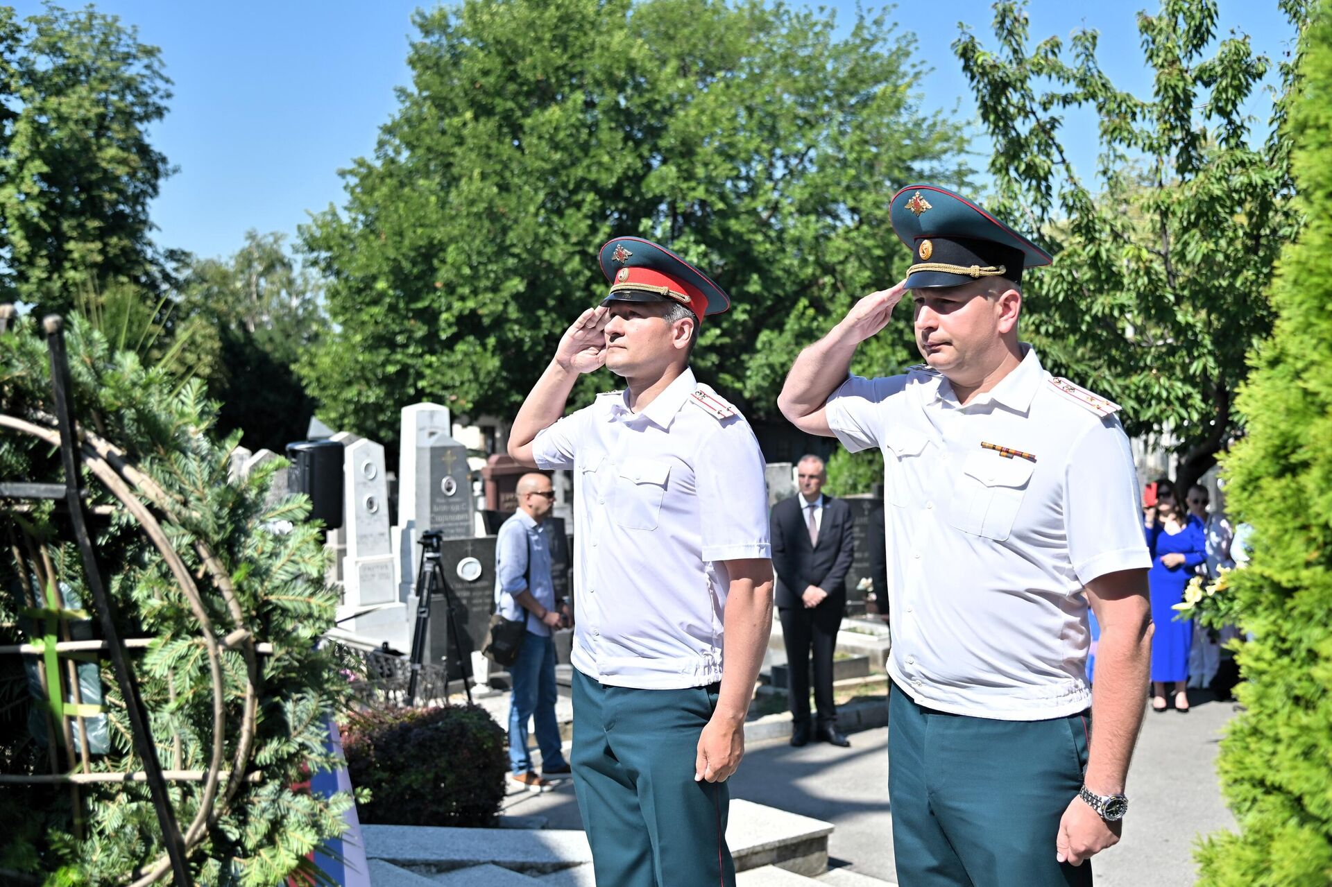 Обележавање Дана сећања на руске војнике погинуле у Првом светском рату - Sputnik Србија, 1920, 01.08.2025