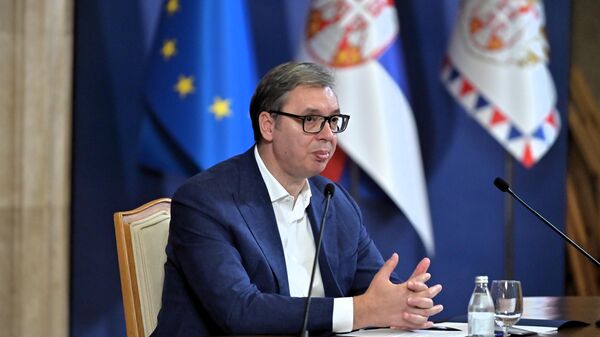 Председник Србије Александар Вучић - Sputnik Србија