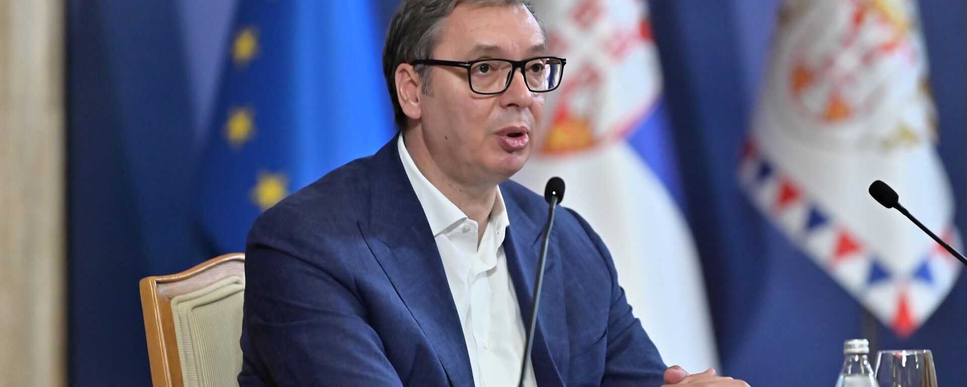 Председник Србије Александар Вучић - Sputnik Србија, 1920, 03.09.2025