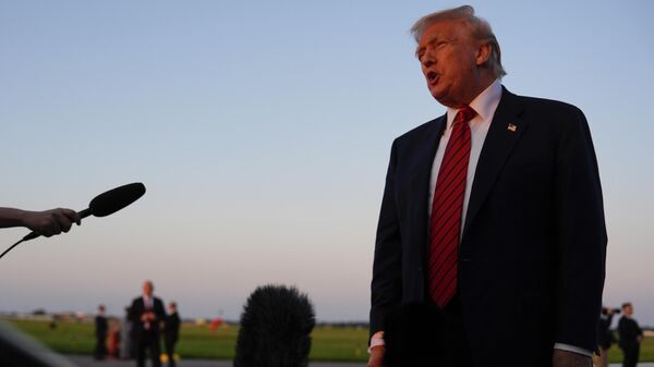 Američki predsednik Donald Tramp - Sputnik Srbija