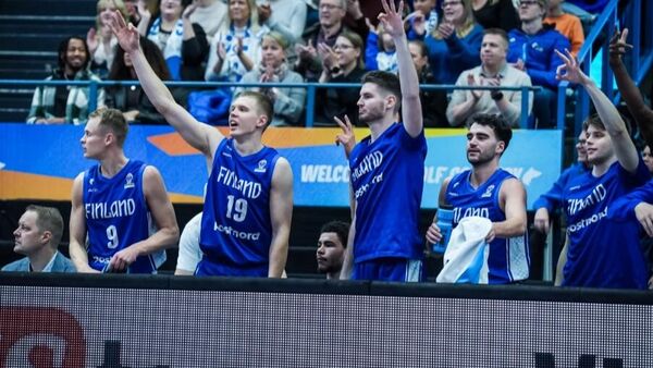 Košarkaši Finske - Sputnik Srbija