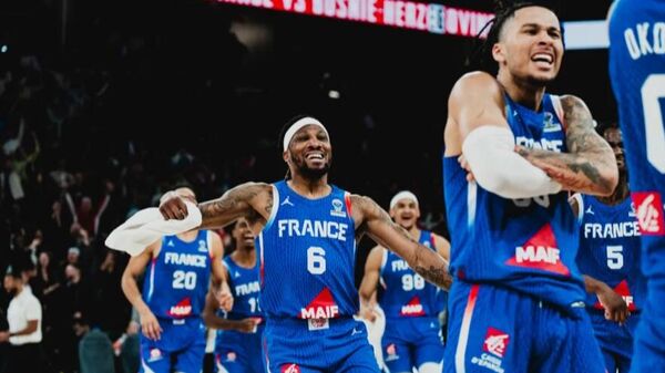 Košarkaši Francuske - Sputnik Srbija