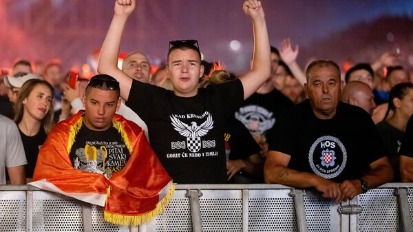 Koncert Marka Perkovića Tompsona u Sinju - Sputnik Srbija