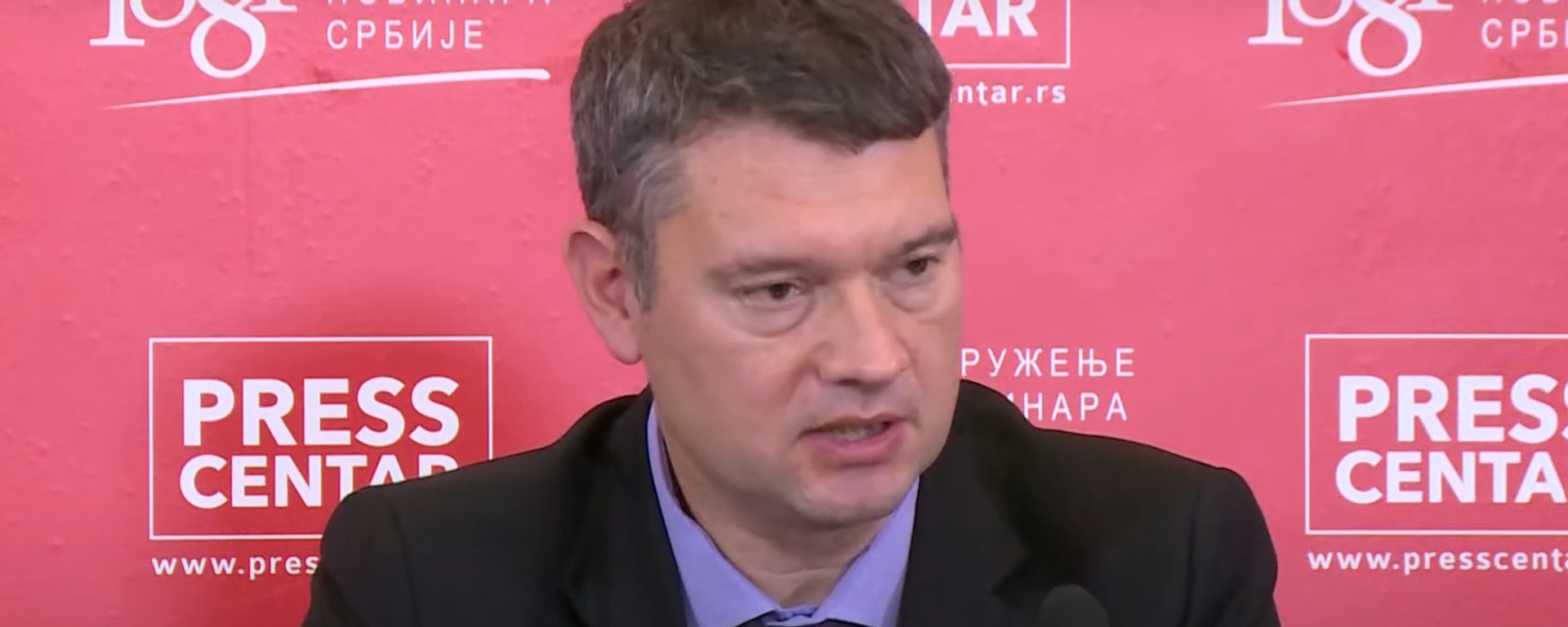 Pomoćnik direktora Kancelarije za Kosovo i Metohiju Igor Popović - Sputnik Srbija, 1920, 08.08.2025