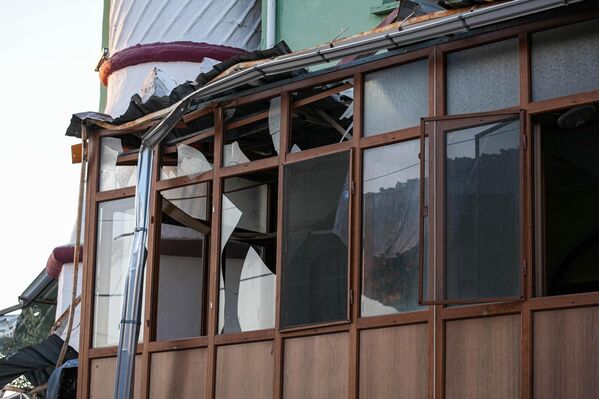 У земљотресу је оштећен и минарет на једној од џамија. - Sputnik Србија