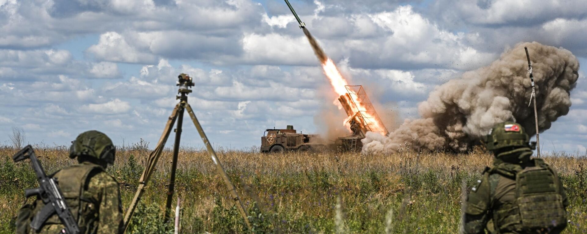 Paljba iz raketnog sistema uragan u zoni specijalne vojne operacije - Sputnik Srbija, 1920, 09.09.2025