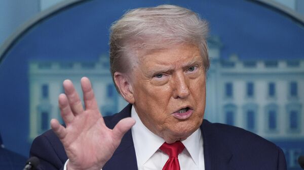 Američki predsednik Donald Tramp - Sputnik Srbija