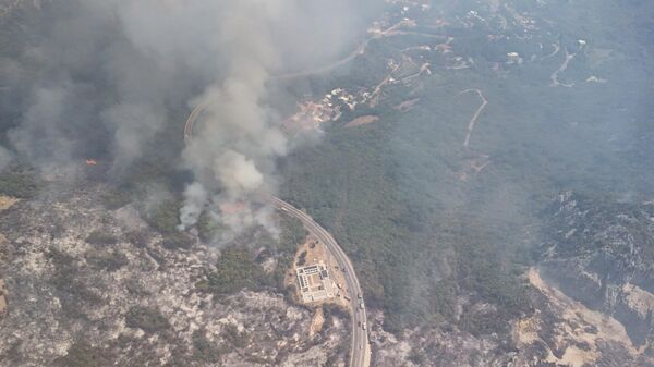 Požar u Buljarici - Sputnik Srbija