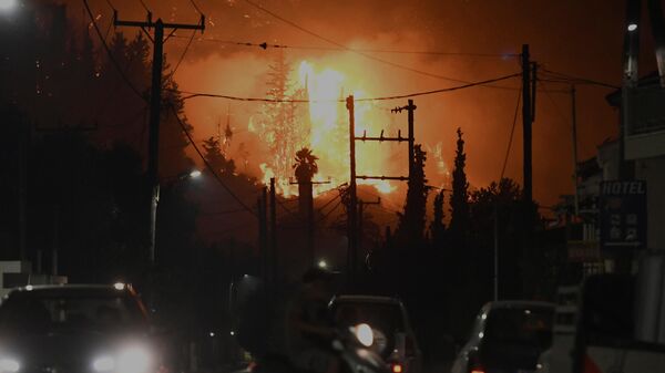 Požari u Grčkoj - Sputnik Srbija