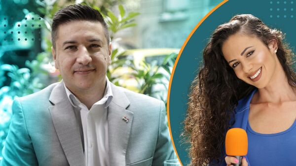 Maša Radović i Vladislav Dajković Maša Radović i Vladislav Dajković - Sputnik Srbija