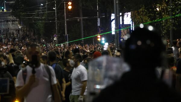 Протести студената у блокади и зборова - Sputnik Србија