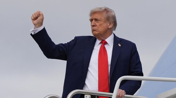 Američki predsednik Donald Tramp - Sputnik Srbija