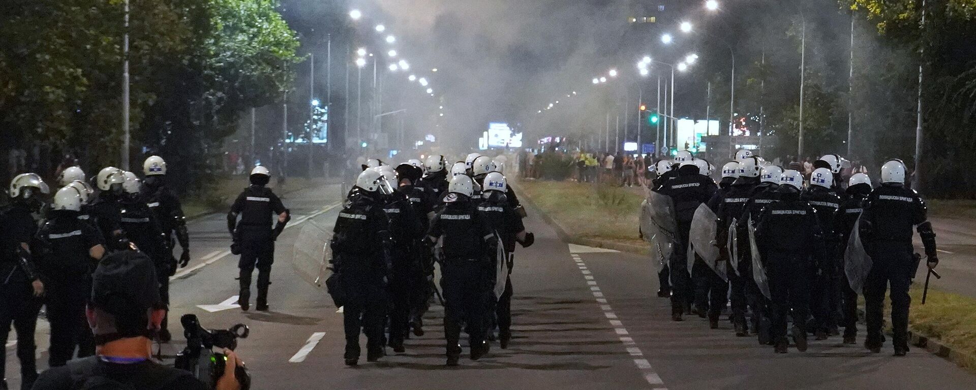 Protest u Beogradu - Sputnik Srbija, 1920, 17.08.2025
