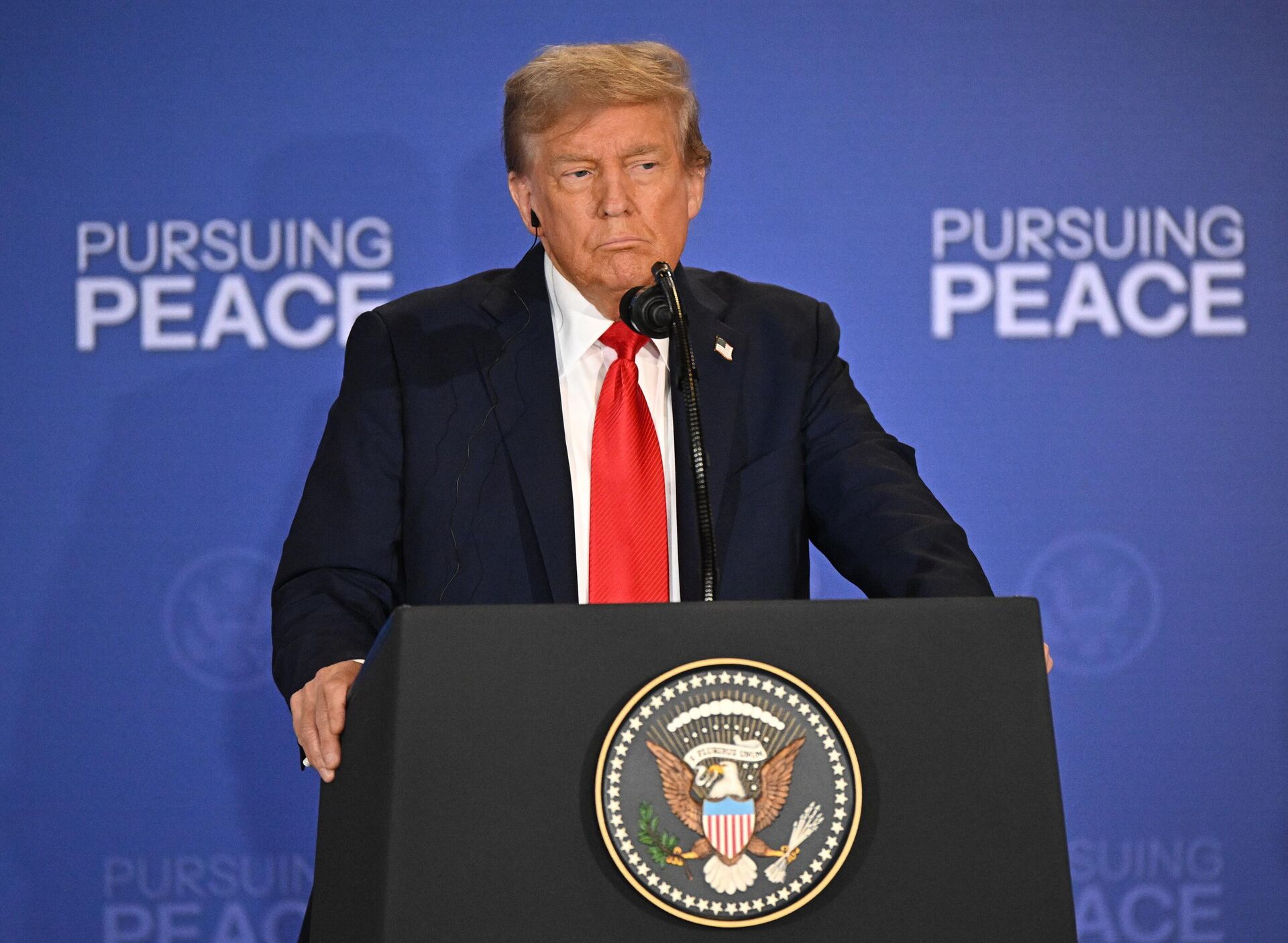 Američki predsednik Donald Tramp - Sputnik Srbija, 1920, 29.08.2025