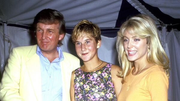 Donald Tramp i Monika Seleš - Sputnik Srbija