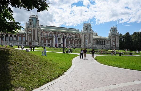 Дворац у музејском комплексу Царицино - Sputnik Србија