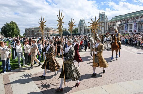 Уметнички наступ у комплексу Царицино  - Sputnik Србија