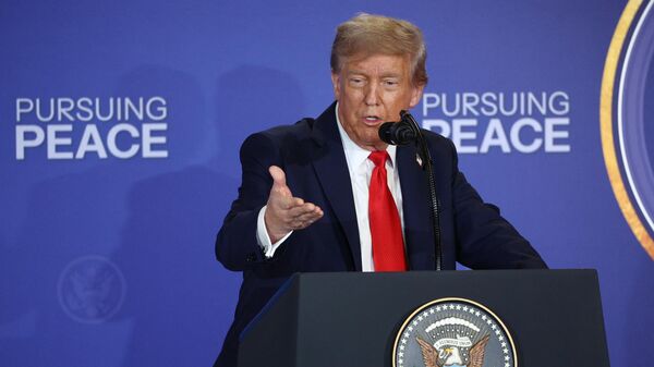 Američki predsednik Donald Tramp - Sputnik Srbija