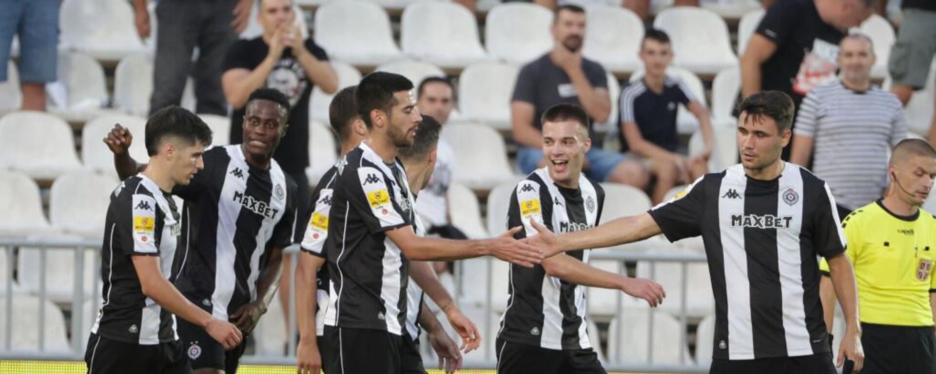 Fudbaleri Partizana - Sputnik Srbija, 1920, 18.09.2025