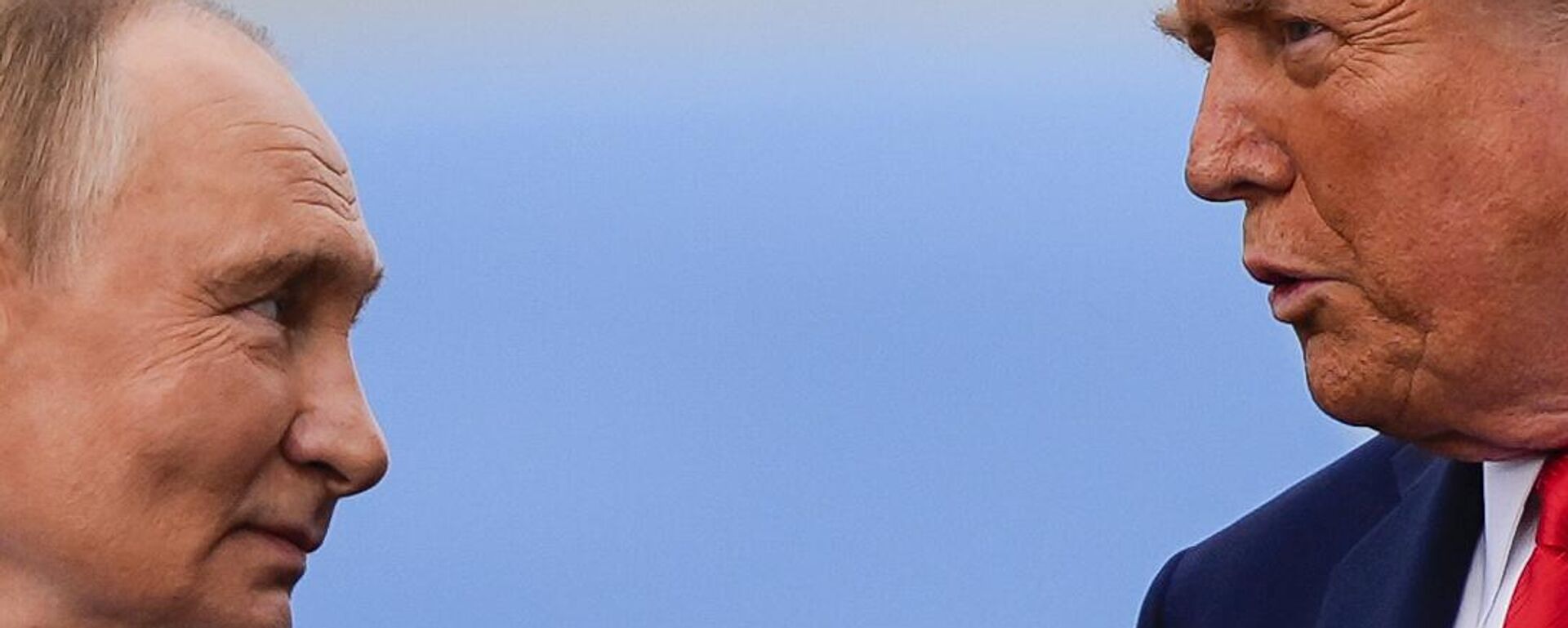 Predsednik Rusije Vladimir Putin i američki predsednik Donald Tramp. - Sputnik Srbija, 1920, 19.08.2025