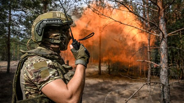 Specijalna operacija u Ukrajini, pripadnik ruske grupe Zapad - Sputnik Srbija