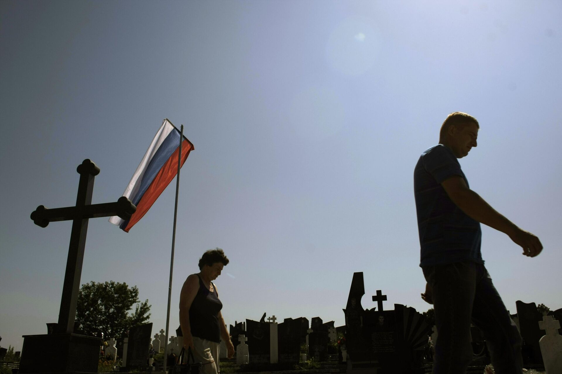 Српско гробље у Братунцу Српско гробље у Братунцу - Sputnik Србија, 1920, 21.08.2025