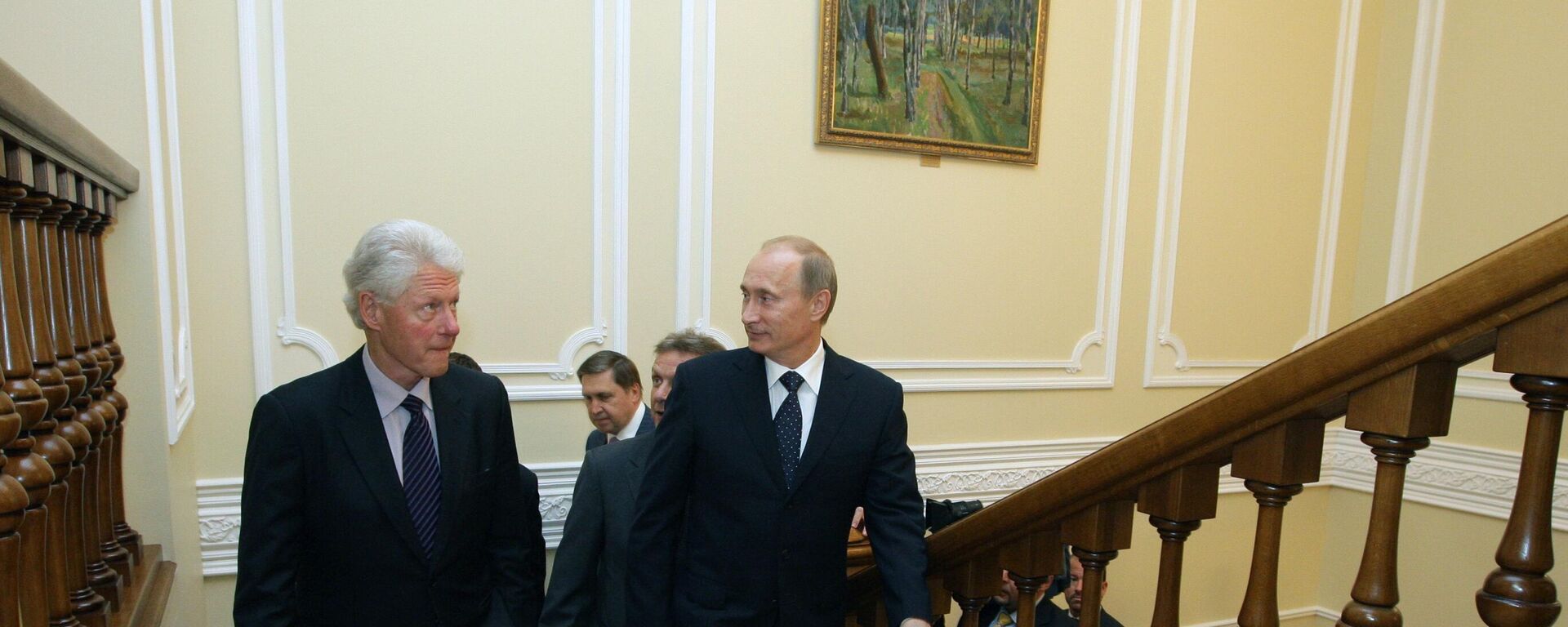 Vladimir Putin i Bil Klinton - Sputnik Srbija, 1920, 22.08.2025