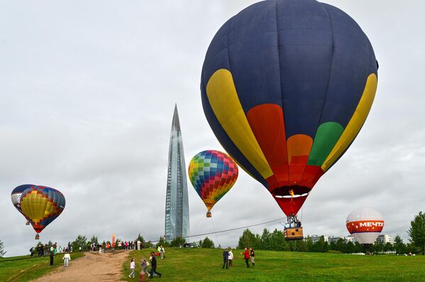 Полетање балона на фестивалу „Сањај! Лети!“ поводом 300. годишњице Санкт Петербурга. Полетање балона на фестивалу „Сањај! Лети!“ поводом 300. годишњице Санкт Петербурга. - Sputnik Србија