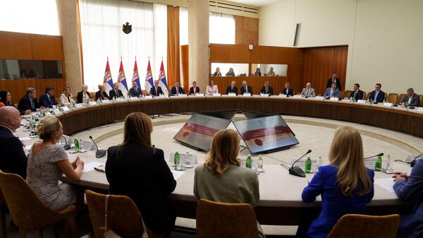 Свечана седница владе поводом 220 година од оснивања Правитељствујушћег совјета - Sputnik Србија