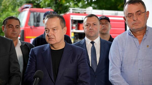 Министар полиције Ивица Дачић - Sputnik Србија