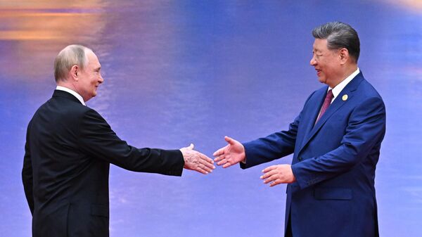 Vladimir Putin i Si Đinping - Sputnik Srbija