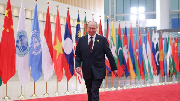 Председник Русије Владимир Путин на Самиту ШОС у кинеском Тјанђину - Sputnik Србија