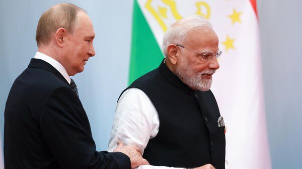 Putin i Modi - Sputnik Srbija