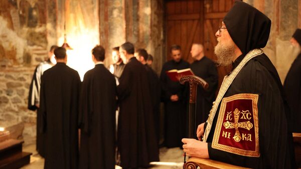 Iguman manastira Visoki Dečani Sava Janjić - Sputnik Srbija