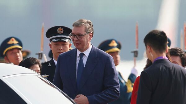 Aleksandar Vučić u Pekingu - Sputnik Srbija