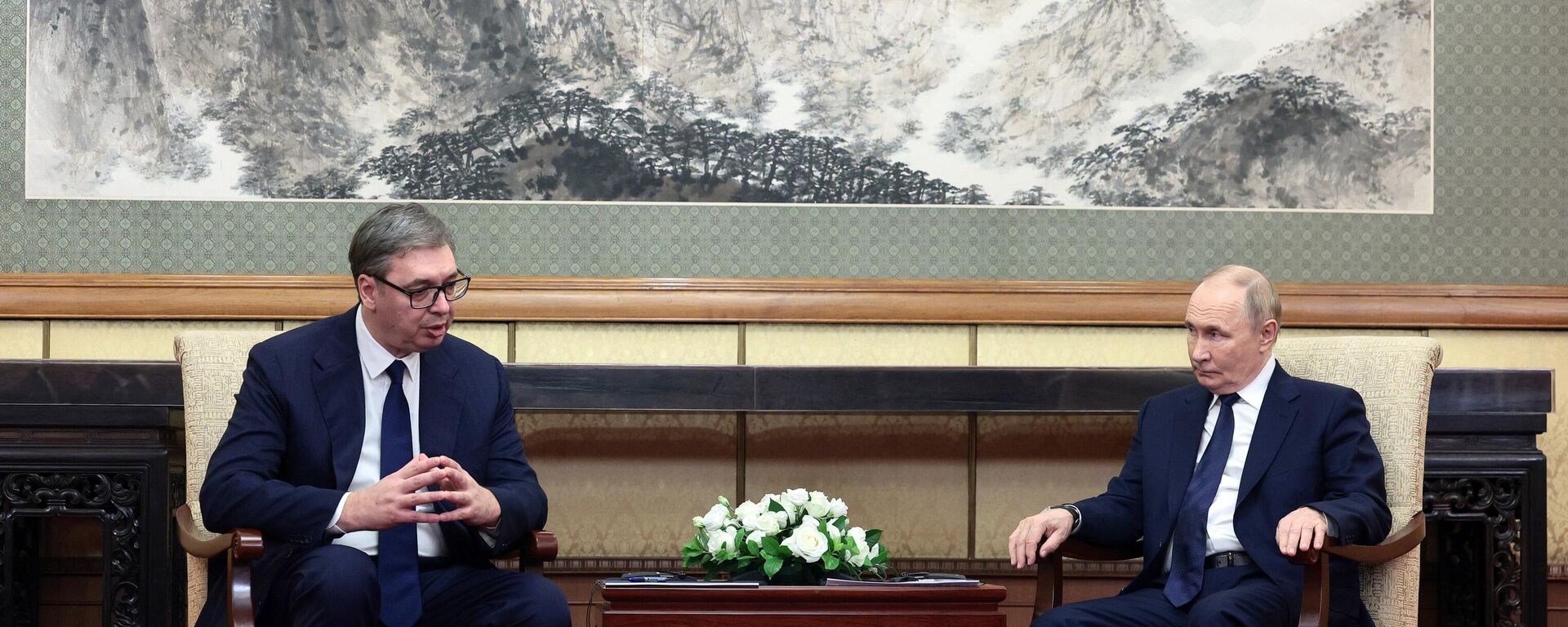 Aleksandar Vučić i Vladimir Putin - Sputnik Srbija, 1920, 02.09.2025