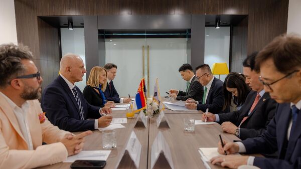 potpisivanje memoranduma - Sputnik Srbija