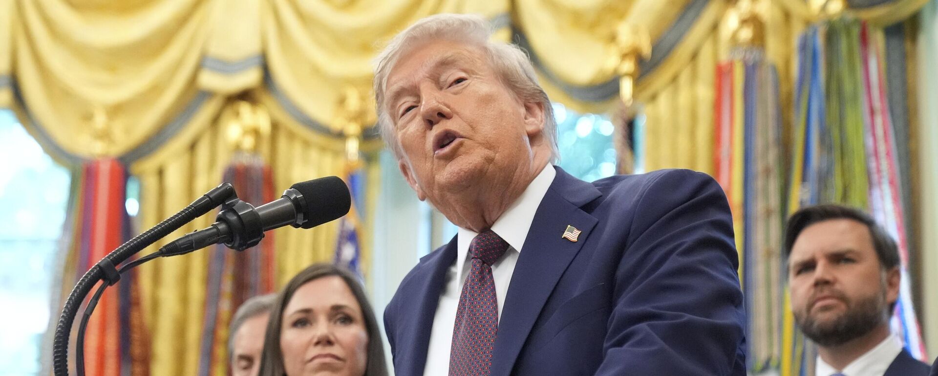 Američki predsednik Donald Tramp - Sputnik Srbija, 1920, 09.09.2025