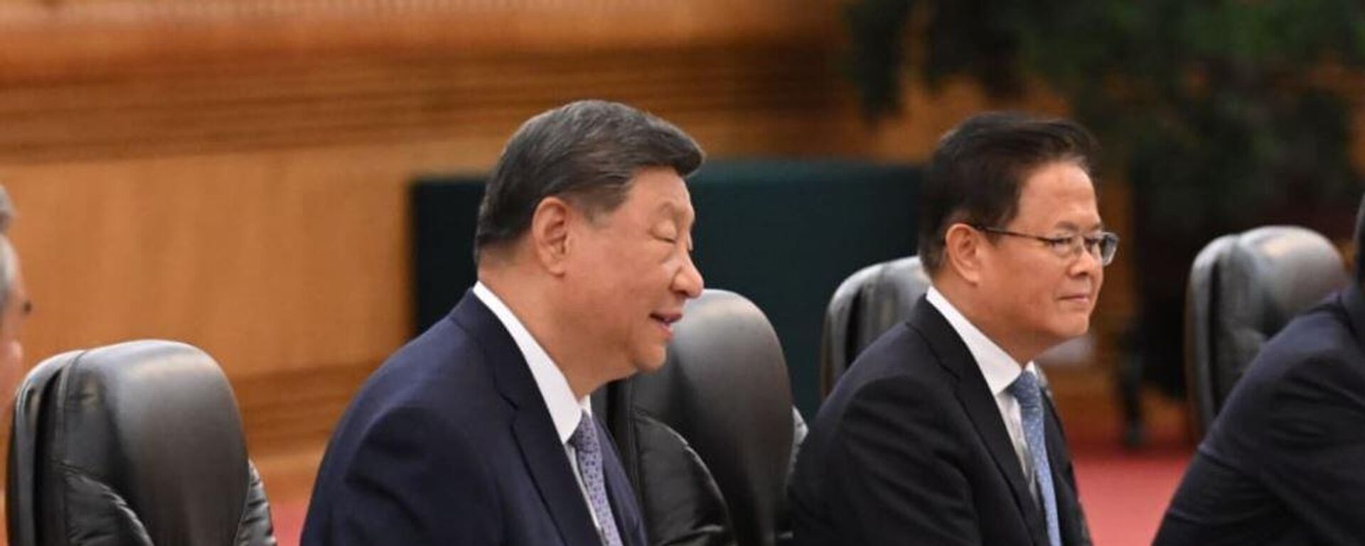 Si Đinping na sastanku sa Aleksandrom Vučićem Si Đinping na sastanku sa Aleksandrom Vučićem - Sputnik Srbija, 1920, 04.09.2025