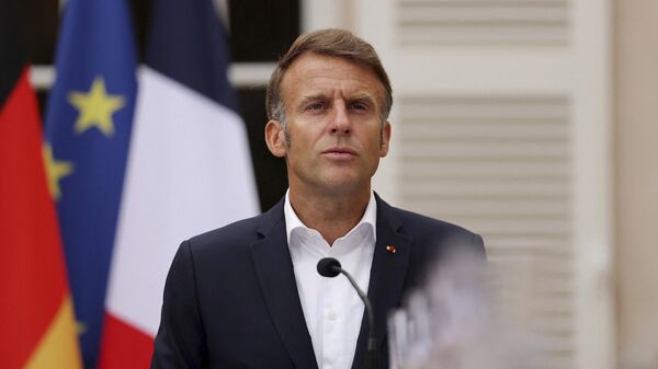 Председник Француске Емануел Макрон - Sputnik Србија