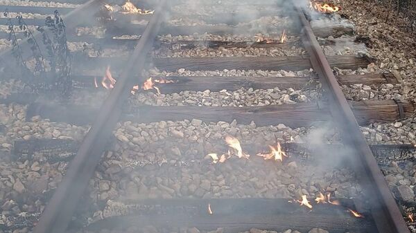 Požar prekinuo železnički saobraćaj na relaciji Zaječar - Negotin - Sputnik Srbija