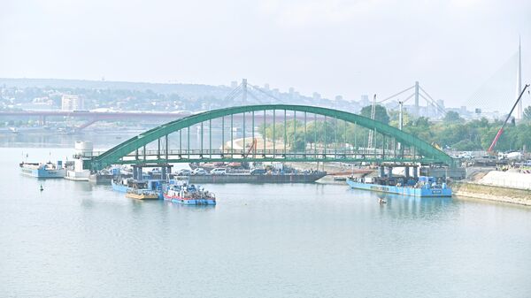 Из Кине стигли први делови за нови мост преко Саве у Београду