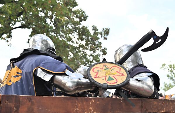 Секира се у средњевековним биткама користила да се њоме распара оклоп или верижна кошуља. - Sputnik Србија