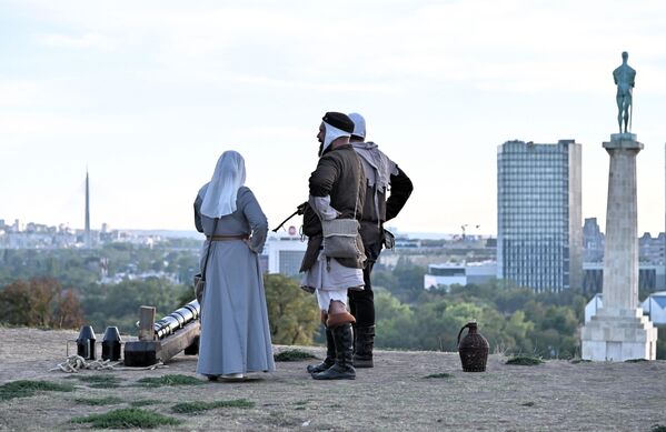 Отварање фестивала је симболично означио пуцањ из топа са узвишења изнад београдског Победника   - Sputnik Србија