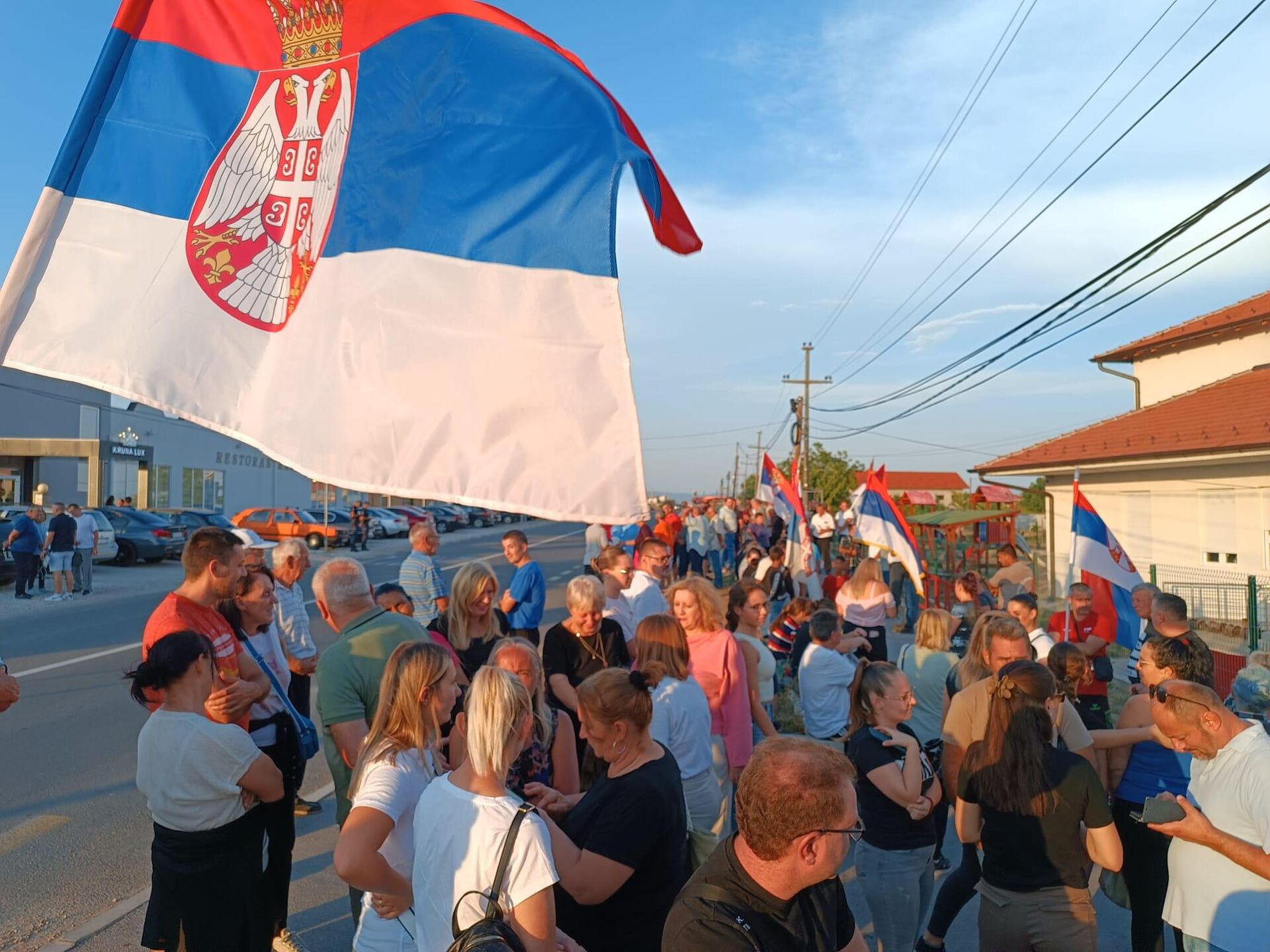 Протест против блокада. - Sputnik Србија, 1920, 07.09.2025