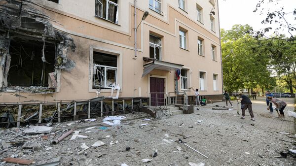 Доњецк, напад украјинске војске - Sputnik Србија